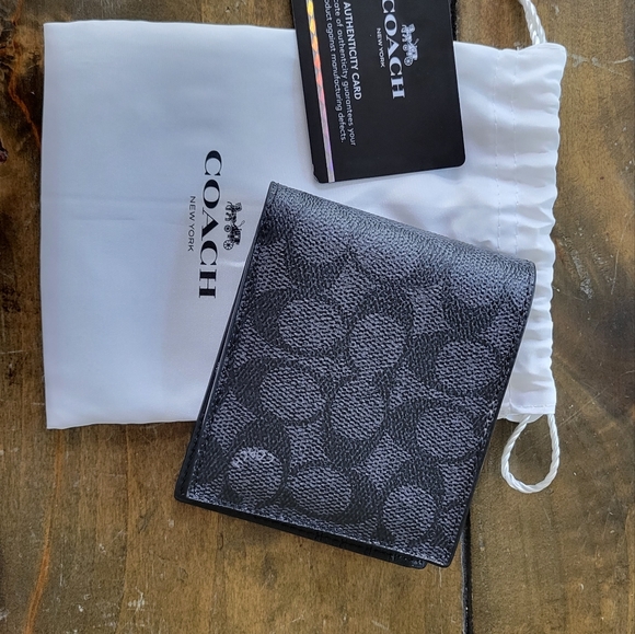 Men's coach wallet - Picture 3 of 8